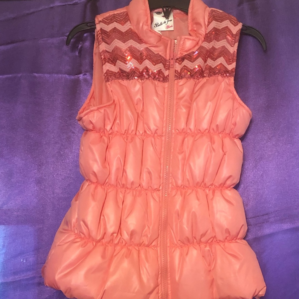 Brand New Pink Bubble Vest